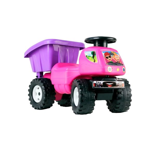 Montable niña carro