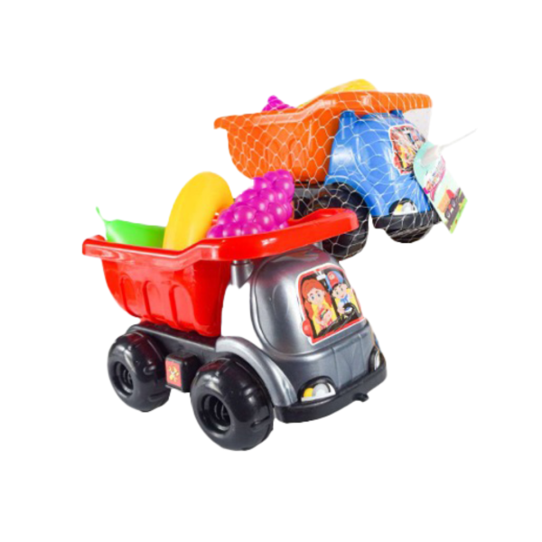 Volqueta frutas niños