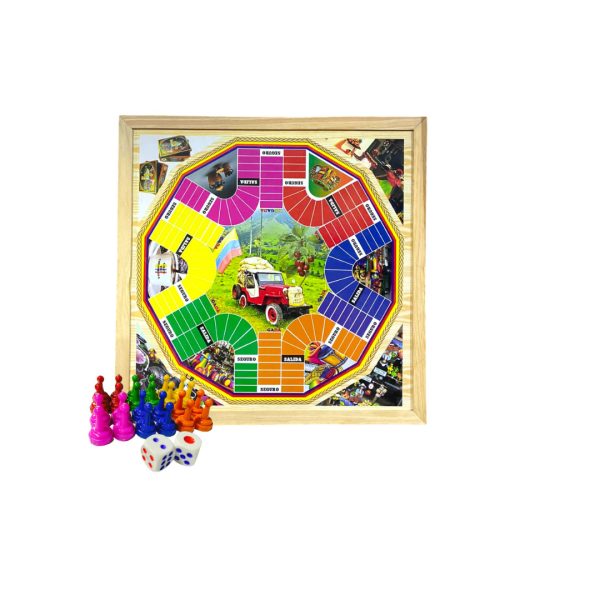 Parqués Imantado con Escalera Parqués Imantado con Escalera