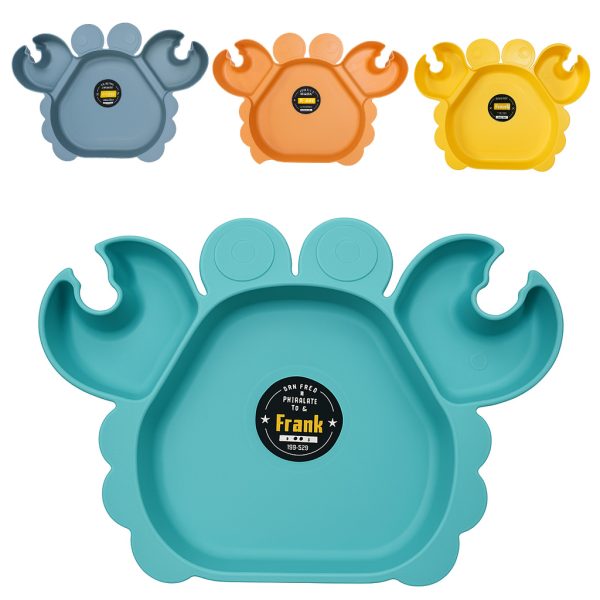 Plato Infantil Cangrejo con Bolsa