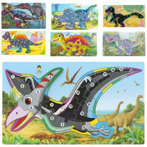 Rompecabezas Dinosaurios GD Abecedario