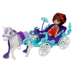 Carruaje con Muñeca Princess