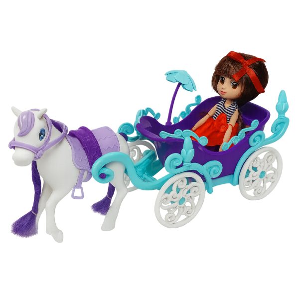 Carruaje con Muñeca Princess