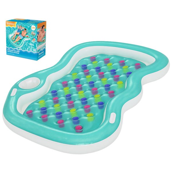 Flotador Colchoneta Bestway 2 Puestos