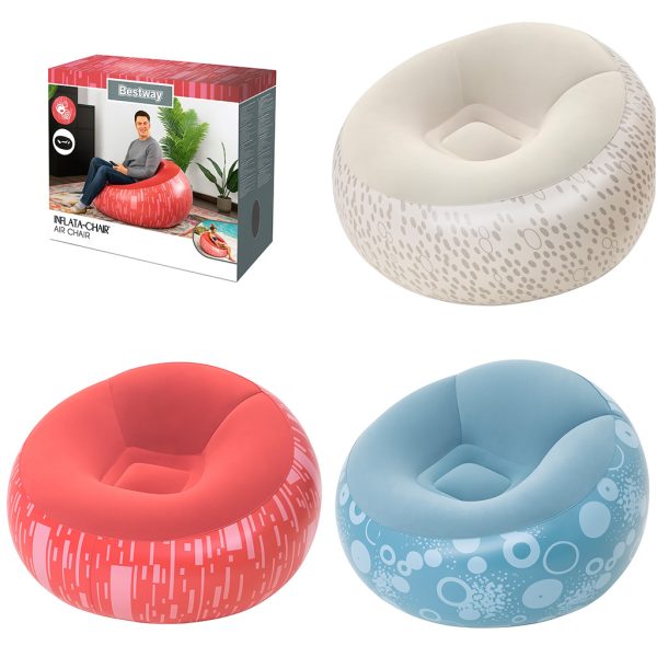 KDT007335_Sillón Puff Inflable Bestway_75052_1 Sillón Puff Inflable Bestway