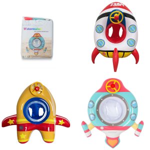 Flotador Lancha Nave con Timón en Bolsa