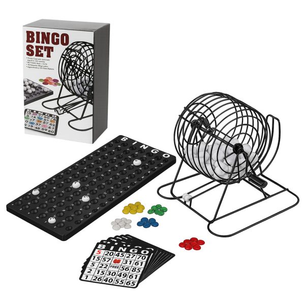 Bingo Metalico Caja Blanca