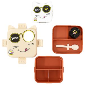 Set Portacomidas Gato *3 PCS
