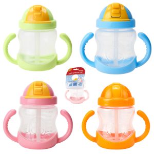 Vaso Pitillo con Doble Mango para Bebé