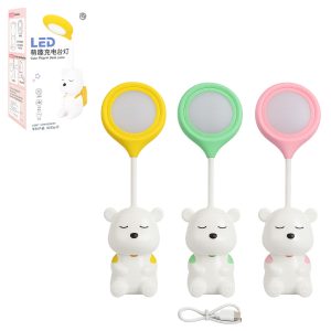 Lampara de Mesa Oso con Cargador USB