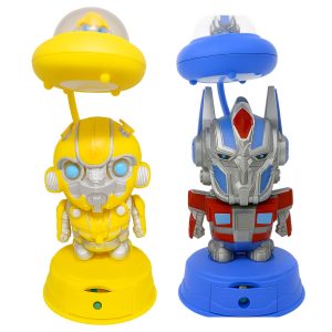 Lampara de Mesa Robot con Cargador USB