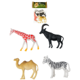 Set Animales Safari *4 en Bolsa