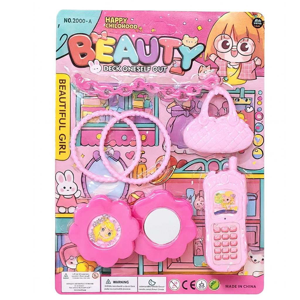 Set Accesorios Niña Cámara y Celular en Blister - Imagen 2
