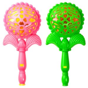 Sonajero Maraca Flor en Bolsa